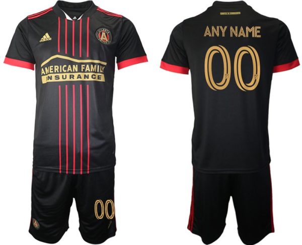 Atlanta United FC Black Red 2022 Home Replica Jersey-1