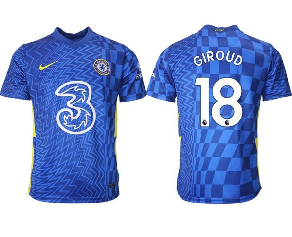 Chelsea Fußball Heimtrikot 2022 Giroud 18# Herren Trikots