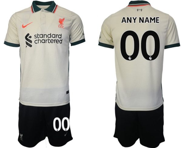 Personalisierbar Trikotsatz FC Liverpool 2021-22 Auswärts Trikot Herren-1