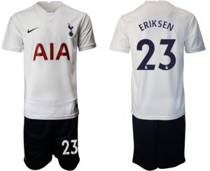 Trikotsatz Tottenham Hotspur Heimtrikot 2021/22 weiß mit Aufdruck ERIKSEN 23