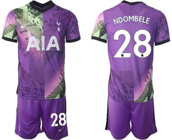 Tottenham Hotspur 21-22 Drittes Trikot Kurzarm mit Aufdruck NDOMBELE 28