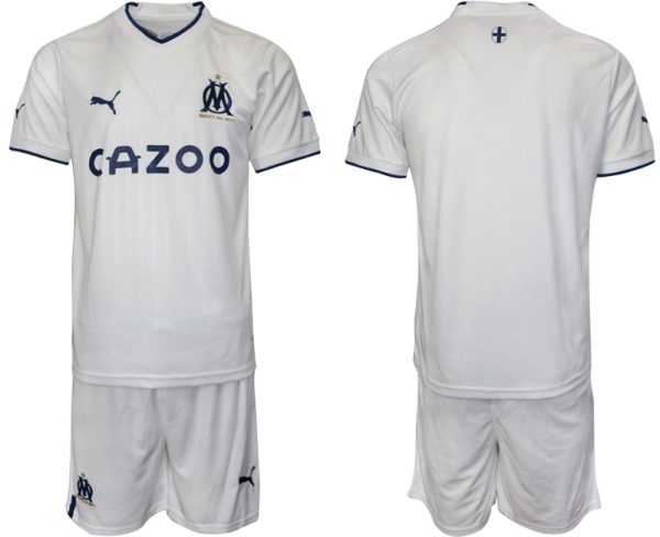 Olympique Marseille Home Trikot 2022/2023 Herren weiß/blau online bestellen