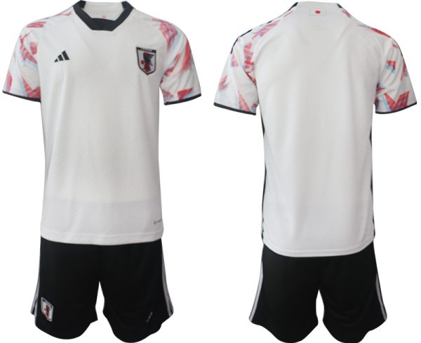 Herren Japan 2022/23 Auswärts Trikot Kurzarm + Kurze Hosen