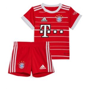 Kinderheim Trikot Bayern München 2022-23 Kurzarm Trikotsatz