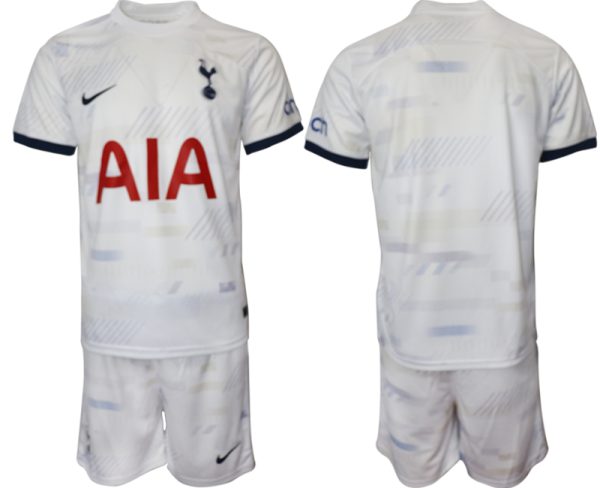 Herren Fußballtrikots Trikotsatz Tottenham Hotspur Heimtrikot 2023-24 weiß